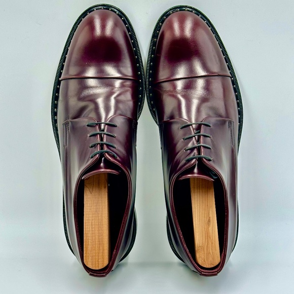 Louis Vuitton Cap Toe Oxford With Nailhead Trim  Mens SZ 8 - Picture 4 of 14